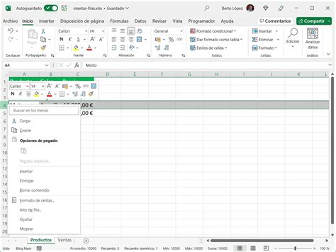 como insertar una fila en excel|3 formas de insertar filas en Excel